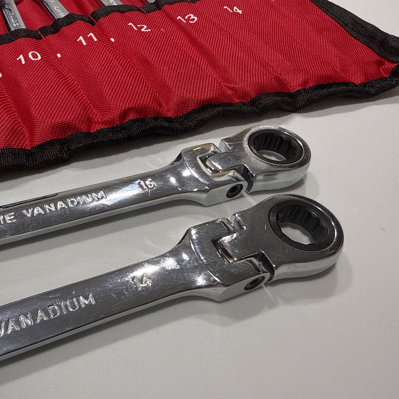 Miniatura 2 de Juego de llaves Ratchet 8 pcs